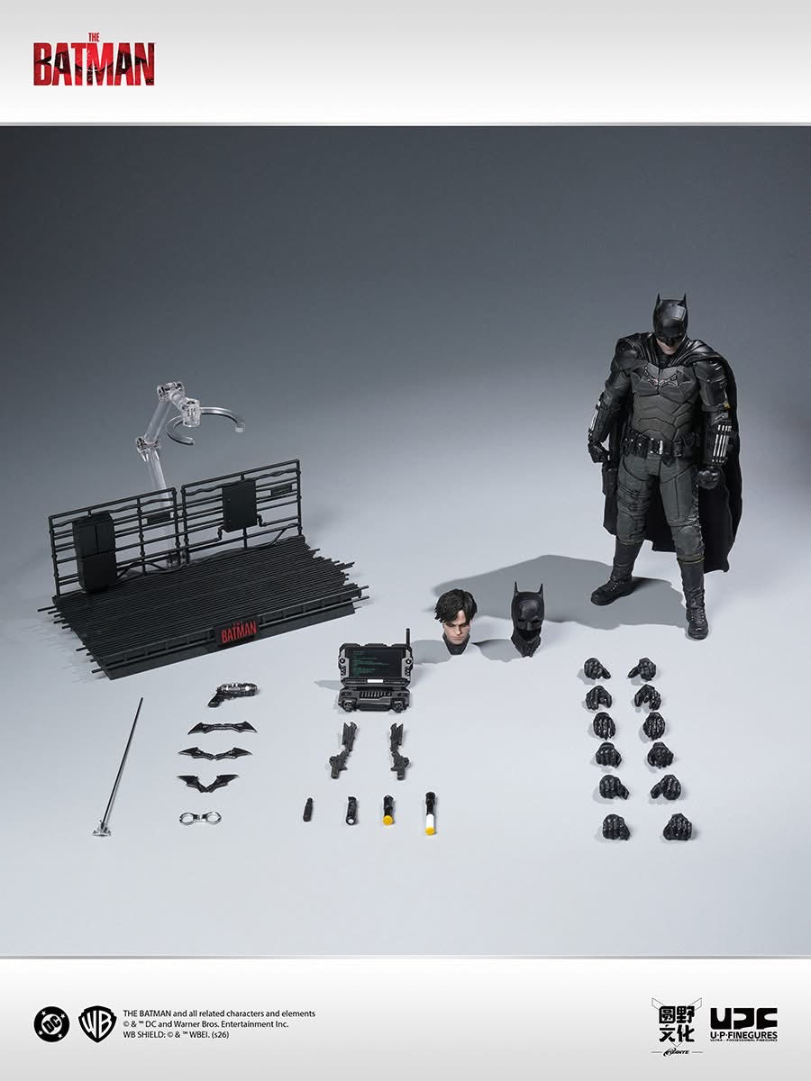 Preventa Figura BATMAN - The Batman (2022) marca UPFinegures (LPZZ) DC007 escala 1/12