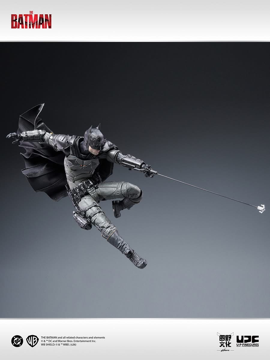 Preventa Figura BATMAN - The Batman (2022) marca UPFinegures (LPZZ) DC007 escala 1/12