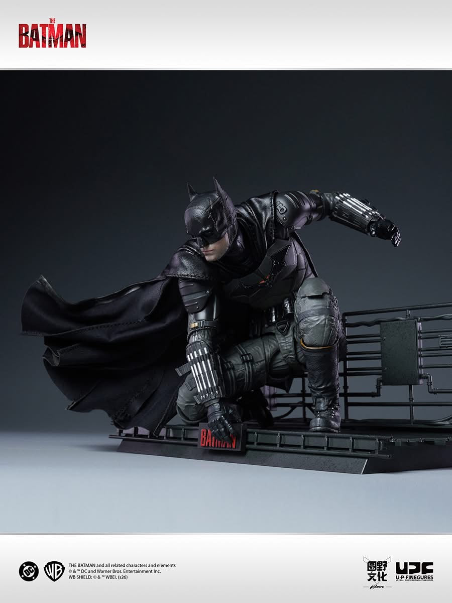 Preventa Figura BATMAN - The Batman (2022) marca UPFinegures (LPZZ) DC007 escala 1/12