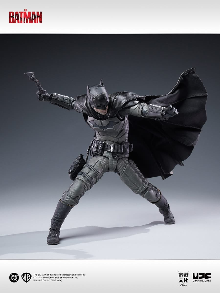 Preventa Figura BATMAN - The Batman (2022) marca UPFinegures (LPZZ) DC007 escala 1/12