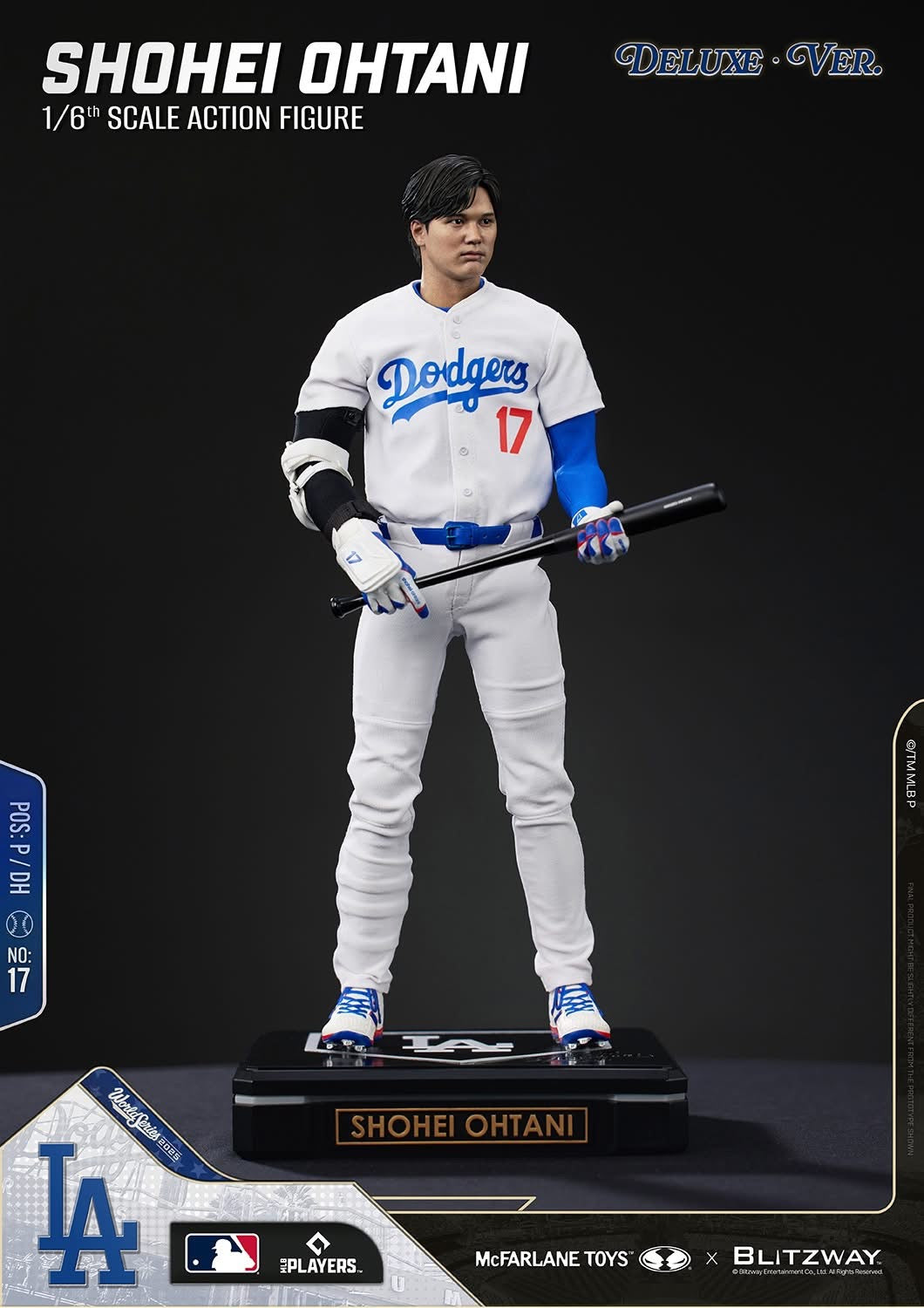 Preventa Figura Ohtani Shohei (Deluxe version) - MLB SportsPicks marca Blitzway BW-UMS-12702 escala 1/6