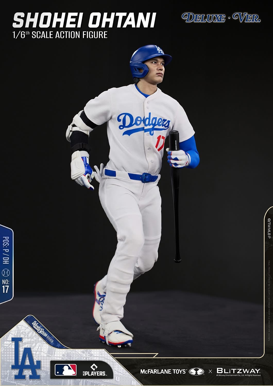 Preventa Figura Ohtani Shohei (Deluxe version) - MLB SportsPicks marca Blitzway BW-UMS-12702 escala 1/6
