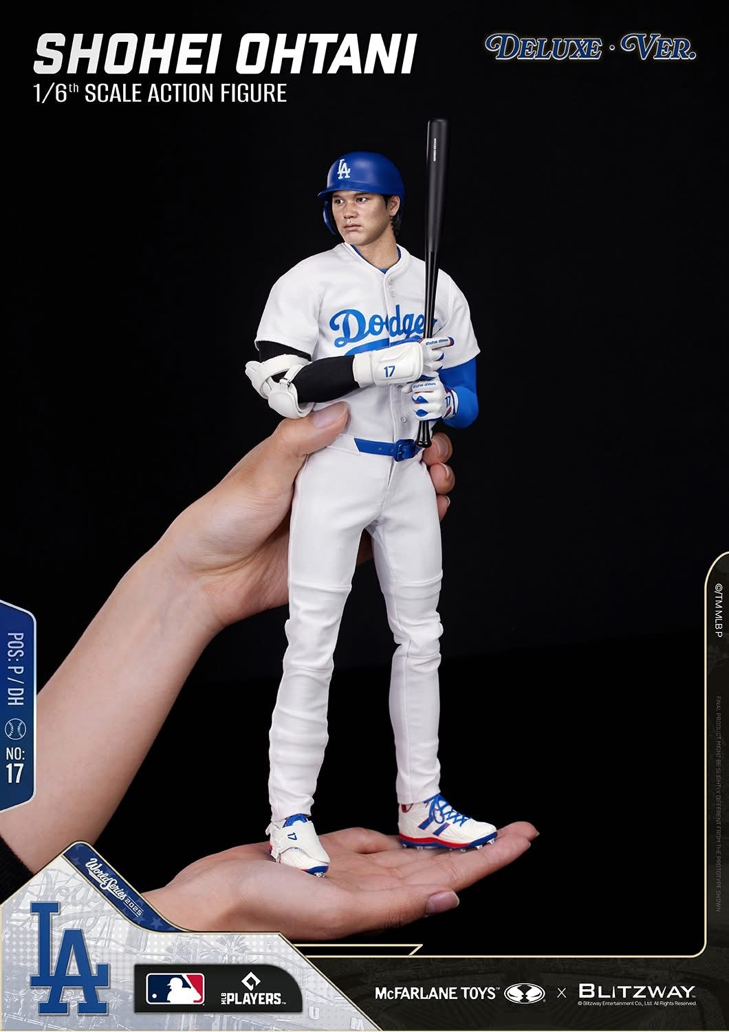 Preventa Figura Ohtani Shohei (Deluxe version) - MLB SportsPicks marca Blitzway BW-UMS-12702 escala 1/6