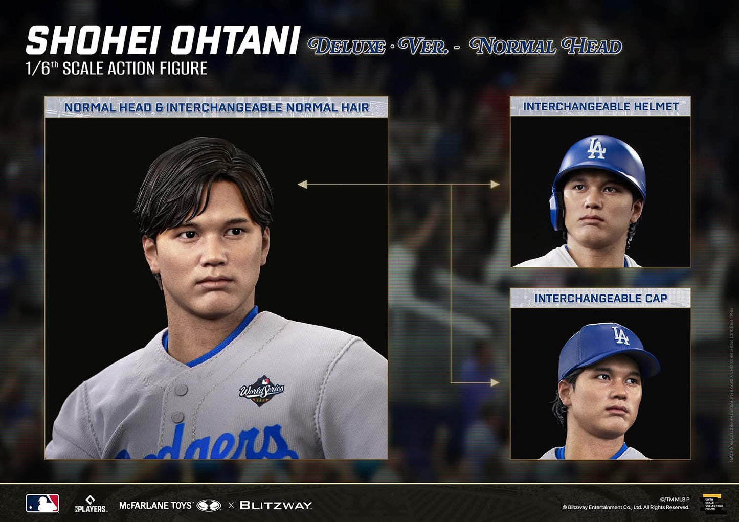 Preventa Figura Ohtani Shohei (Deluxe version) - MLB SportsPicks marca Blitzway BW-UMS-12702 escala 1/6