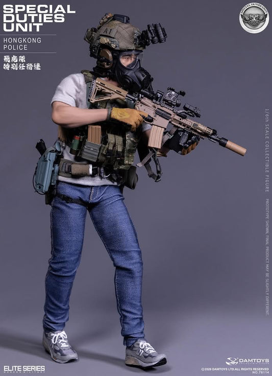 Preventa Figura HK SDU Assault Team Leader marca Damtoys 78114 escala 1/6