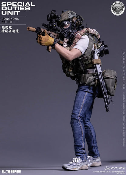 Preventa Figura HK SDU Assault Team Leader marca Damtoys 78114 escala 1/6