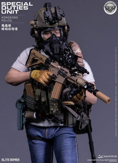 Preventa Figura HK SDU Assault Team Leader marca Damtoys 78114 escala 1/6