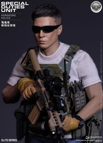 Preventa Figura HK SDU Assault Team Leader marca Damtoys 78114 escala 1/6