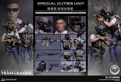 Preventa Figura HK SDU Assault Team Leader marca Damtoys 78114 escala 1/6