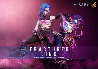 Preventa Figura Fractured Jinx - Arcane marca Hot Toys TMS183 escala 1/6