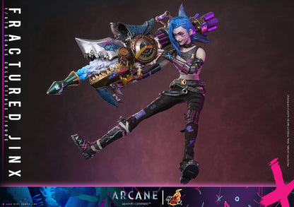 Preventa Figura Fractured Jinx - Arcane marca Hot Toys TMS183 escala 1/6