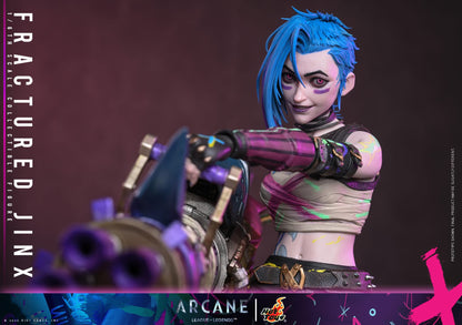 Preventa Figura Fractured Jinx - Arcane marca Hot Toys TMS183 escala 1/6
