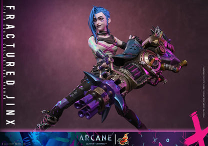Preventa Figura Fractured Jinx - Arcane marca Hot Toys TMS183 escala 1/6