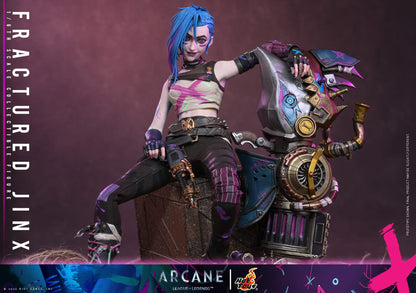 Preventa Figura Fractured Jinx - Arcane marca Hot Toys TMS183 escala 1/6