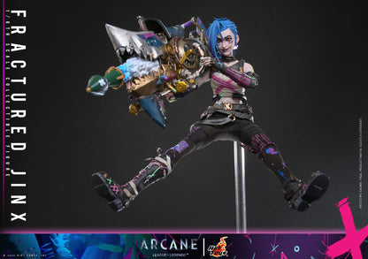 Preventa Figura Fractured Jinx - Arcane marca Hot Toys TMS183 escala 1/6