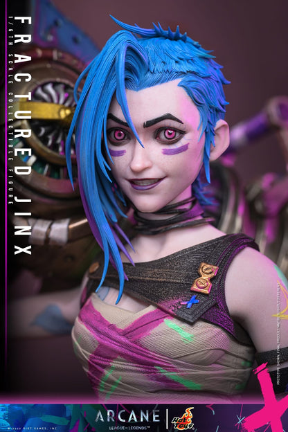 Preventa Figura Fractured Jinx - Arcane marca Hot Toys TMS183 escala 1/6
