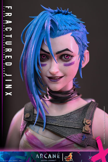 Preventa Figura Fractured Jinx - Arcane marca Hot Toys TMS183 escala 1/6