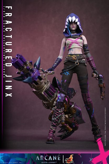 Preventa Figura Fractured Jinx - Arcane marca Hot Toys TMS183 escala 1/6
