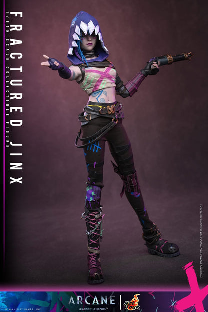 Preventa Figura Fractured Jinx - Arcane marca Hot Toys TMS183 escala 1/6