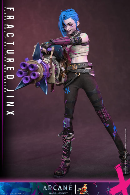 Preventa Figura Fractured Jinx - Arcane marca Hot Toys TMS183 escala 1/6