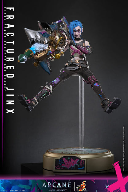 Preventa Figura Fractured Jinx - Arcane marca Hot Toys TMS183 escala 1/6