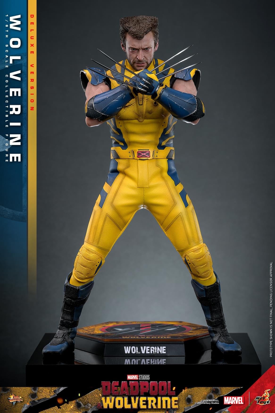 Preventa Figura Wolverine (Deluxe version) - Deadpool & Wolverine marca Hot Toys MMS754 escala 1/6