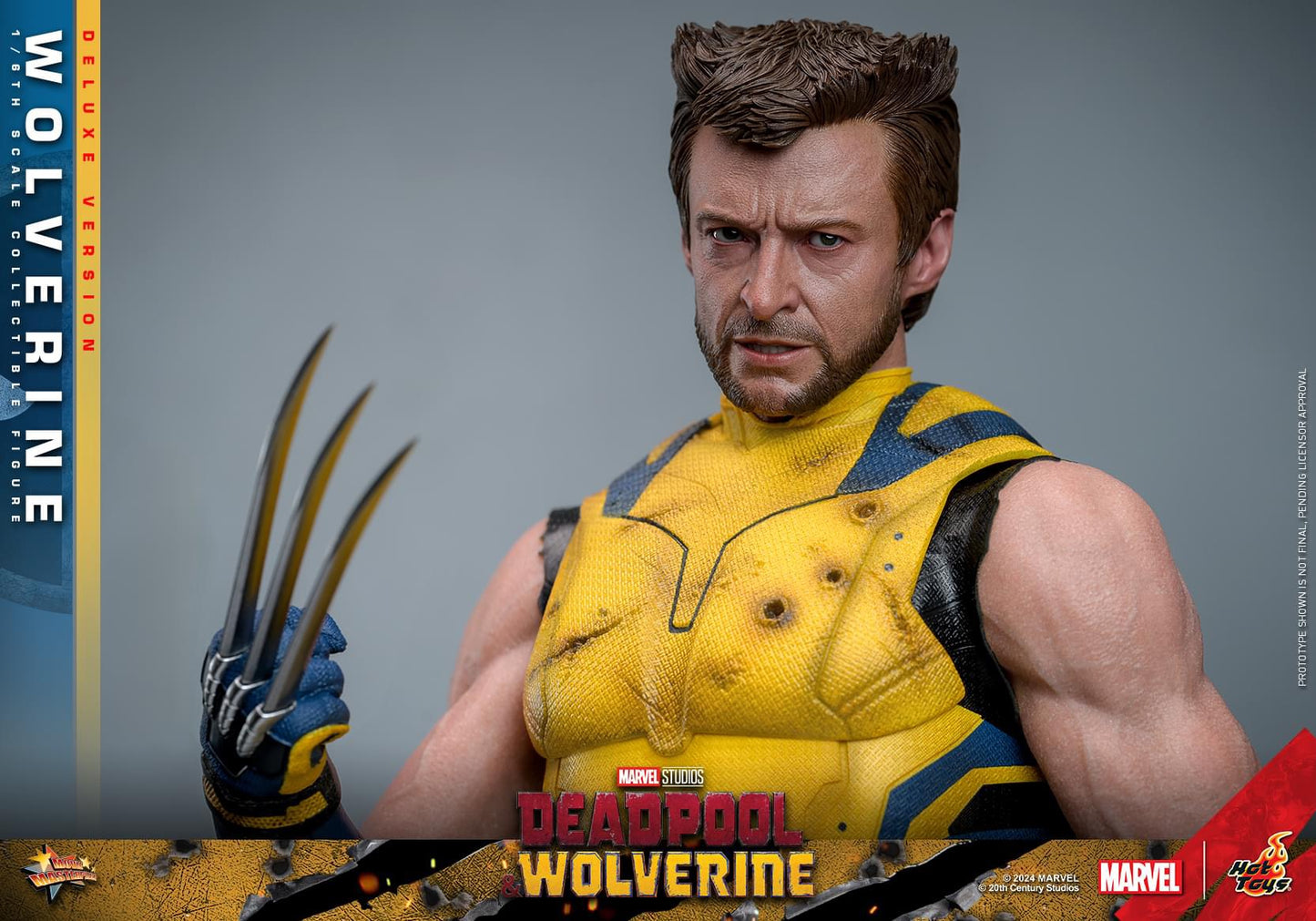 Preventa Figura Wolverine (Deluxe version) - Deadpool & Wolverine marca Hot Toys MMS754 escala 1/6