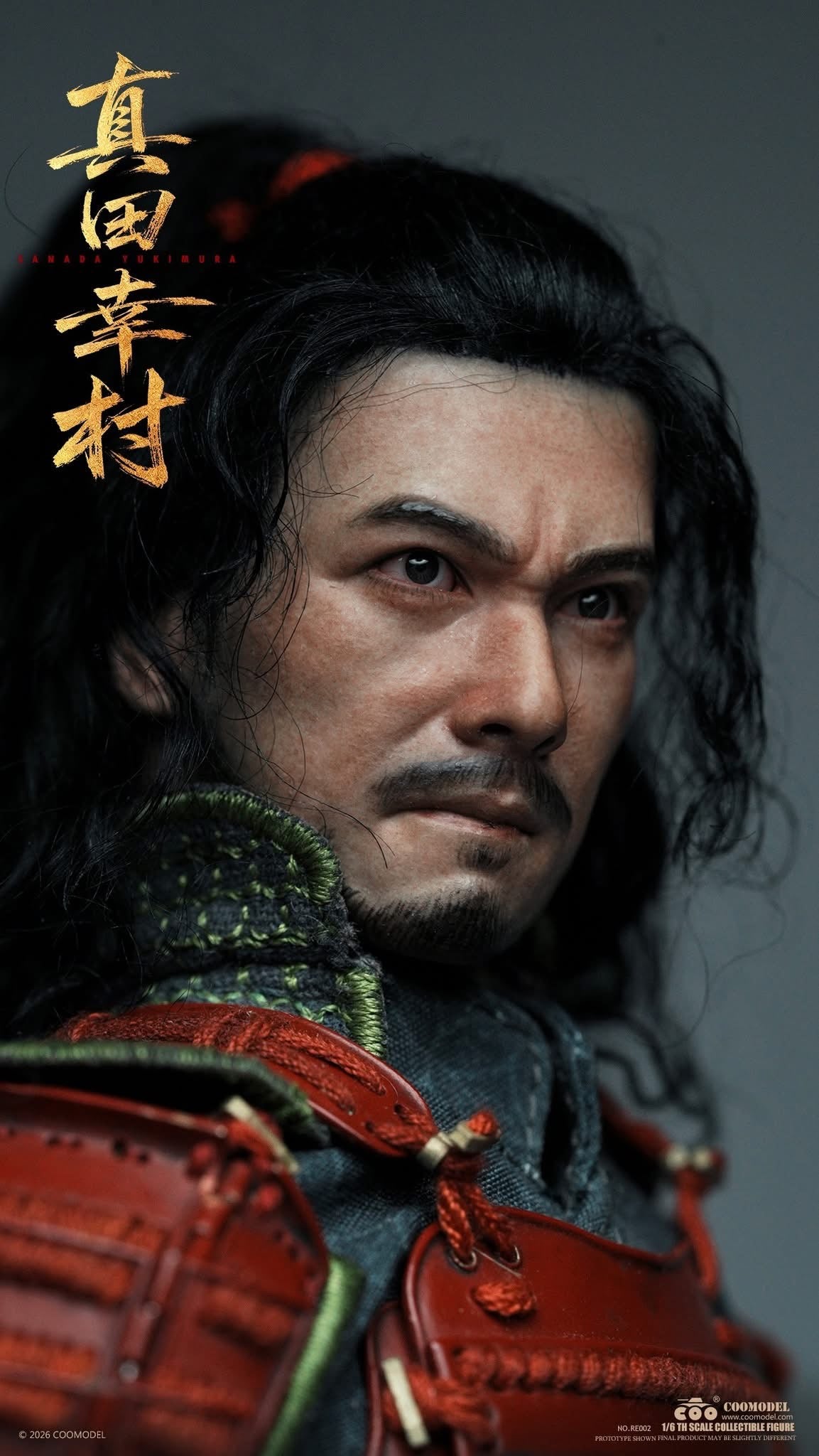 Preventa Figura SANADA YUKIMURA (Edición Limitada de 100% Cobre Puro) marca Coomodel RE002 escala 1/6