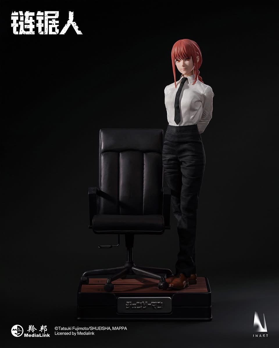 Preventa Figura MAKIMA - Chainsaw Man (Season 1) marca INART MAG037 Queen Studio escala 1/6