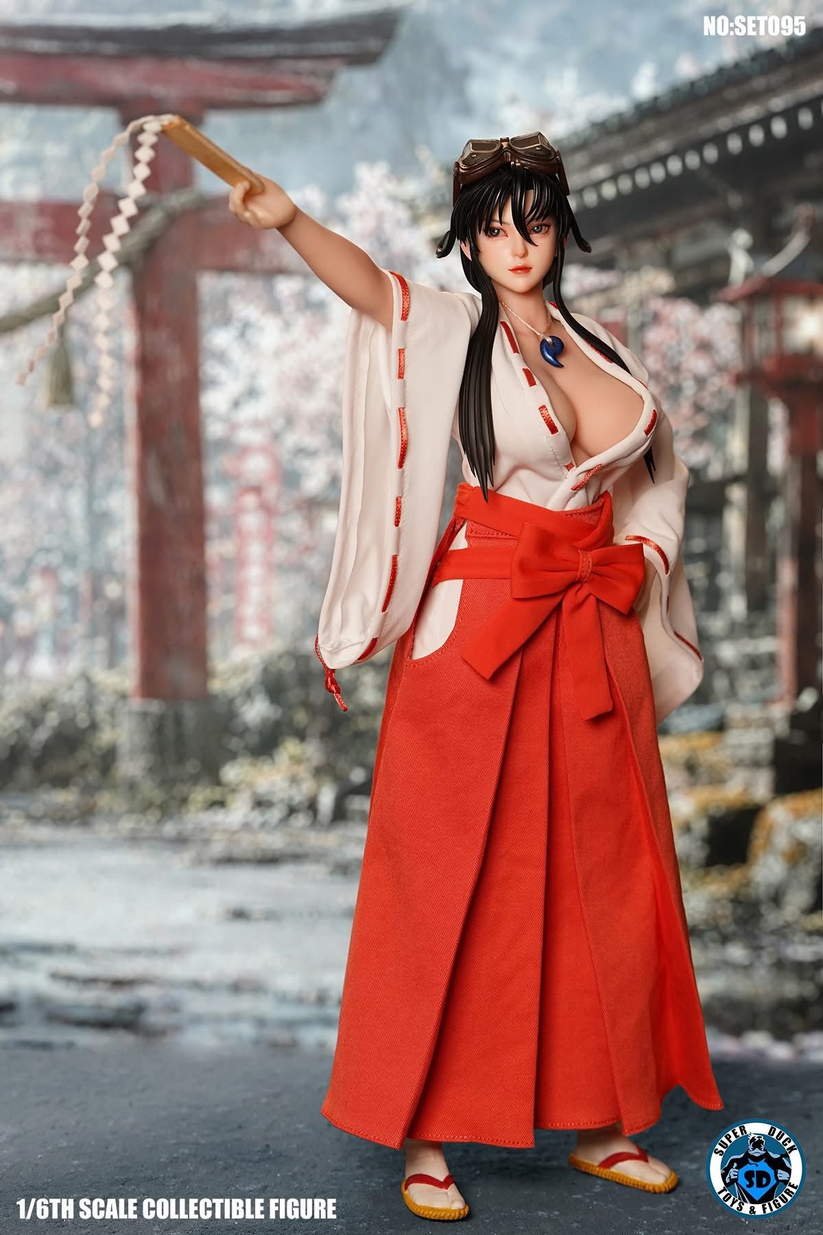Preventa Figura Shrine Maiden marca SuperDuck SET095 escala 1/6