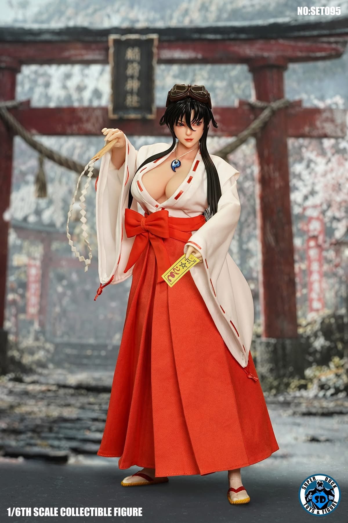 Preventa Figura Shrine Maiden marca SuperDuck SET095 escala 1/6