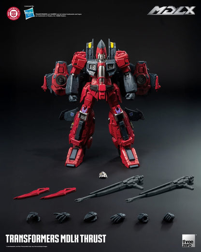 Preventa Figura MDLX Thrust – Transformers marca Threezero 3Z08890 (20 cm)