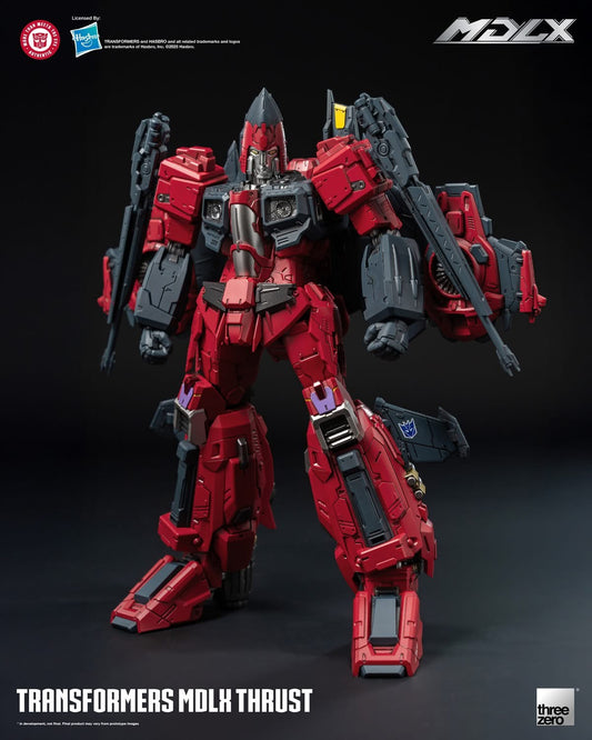 Preventa Figura MDLX Thrust – Transformers marca Threezero 3Z08890 (20 cm)