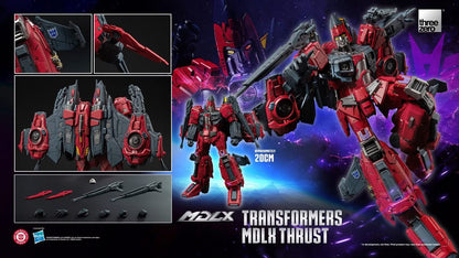 Preventa Figura MDLX Thrust – Transformers marca Threezero 3Z08890 (20 cm)