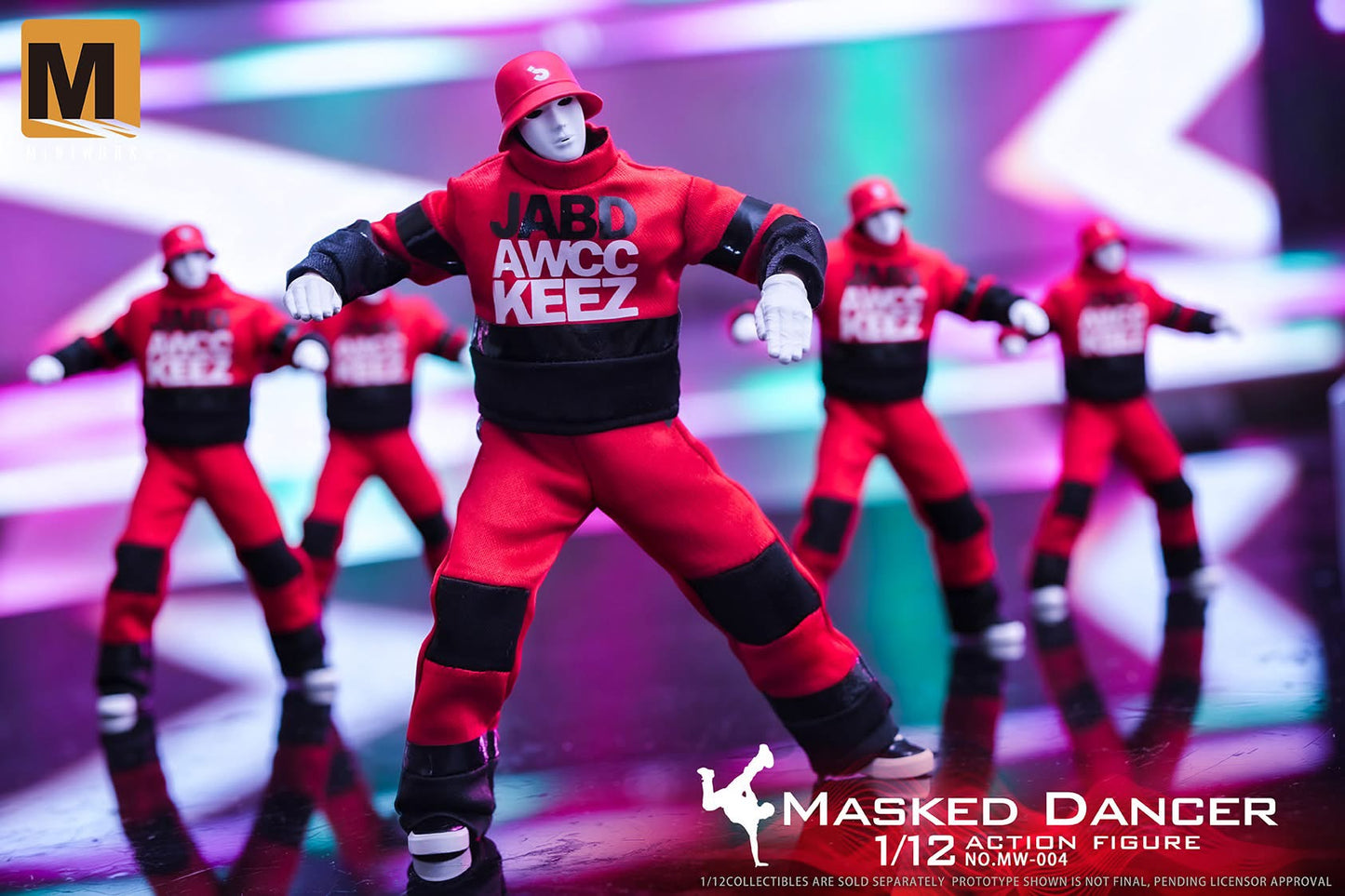 Preventa Figura Masquerade Dancer marca Miniwork MW-004 escala 1/12