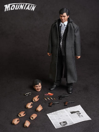 Preventa Figura God of Guns (Black Trench Coat Version) marca Mountain Studio escala 1/12