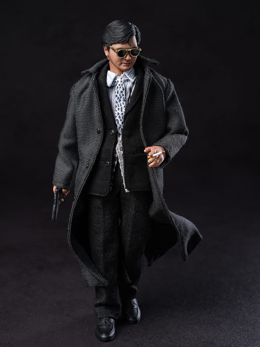 Preventa Figura God of Guns (Black Trench Coat Version) marca Mountain Studio escala 1/12