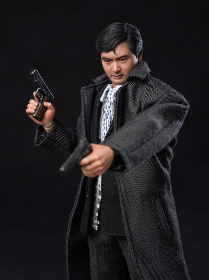 Preventa Figura God of Guns (Black Trench Coat Version) marca Mountain Studio escala 1/12