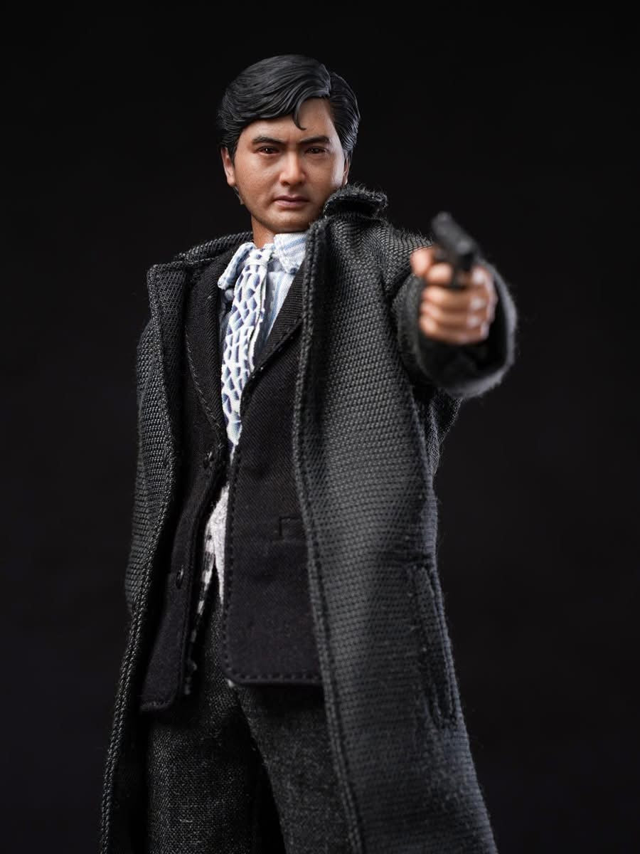 Preventa Figura God of Guns (Black Trench Coat Version) marca Mountain Studio escala 1/12