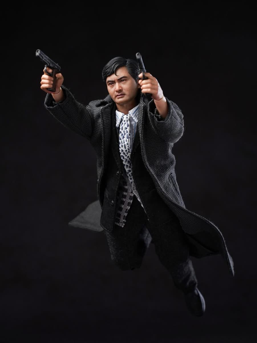 Preventa Figura God of Guns (Black Trench Coat Version) marca Mountain Studio escala 1/12