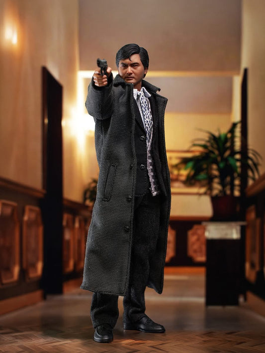 Preventa Figura God of Guns (Black Trench Coat Version) marca Mountain Studio escala 1/12