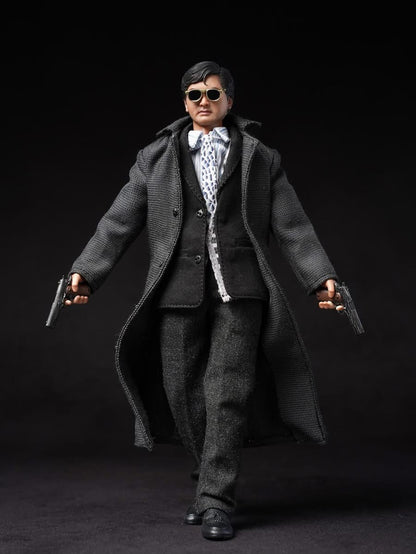 Preventa Figura God of Guns (Black Trench Coat Version) marca Mountain Studio escala 1/12