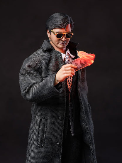 Preventa Figura God of Guns (Black Trench Coat Version) marca Mountain Studio escala 1/12