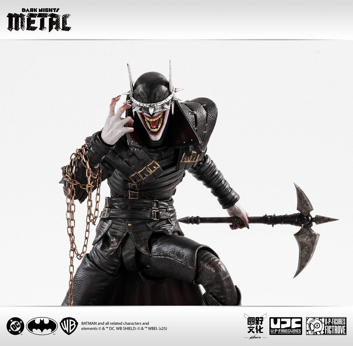 Preventa Figura The Batman Who Laughs - Death Metal marca LPZZ (UPF) DC003 escala 1/12
