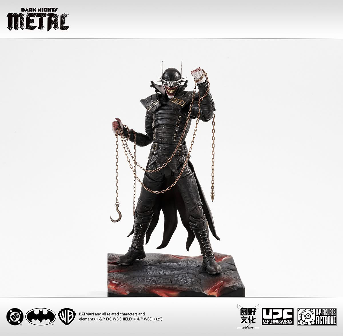 Preventa Figura The Batman Who Laughs - Death Metal marca LPZZ (UPF) DC003 escala 1/12