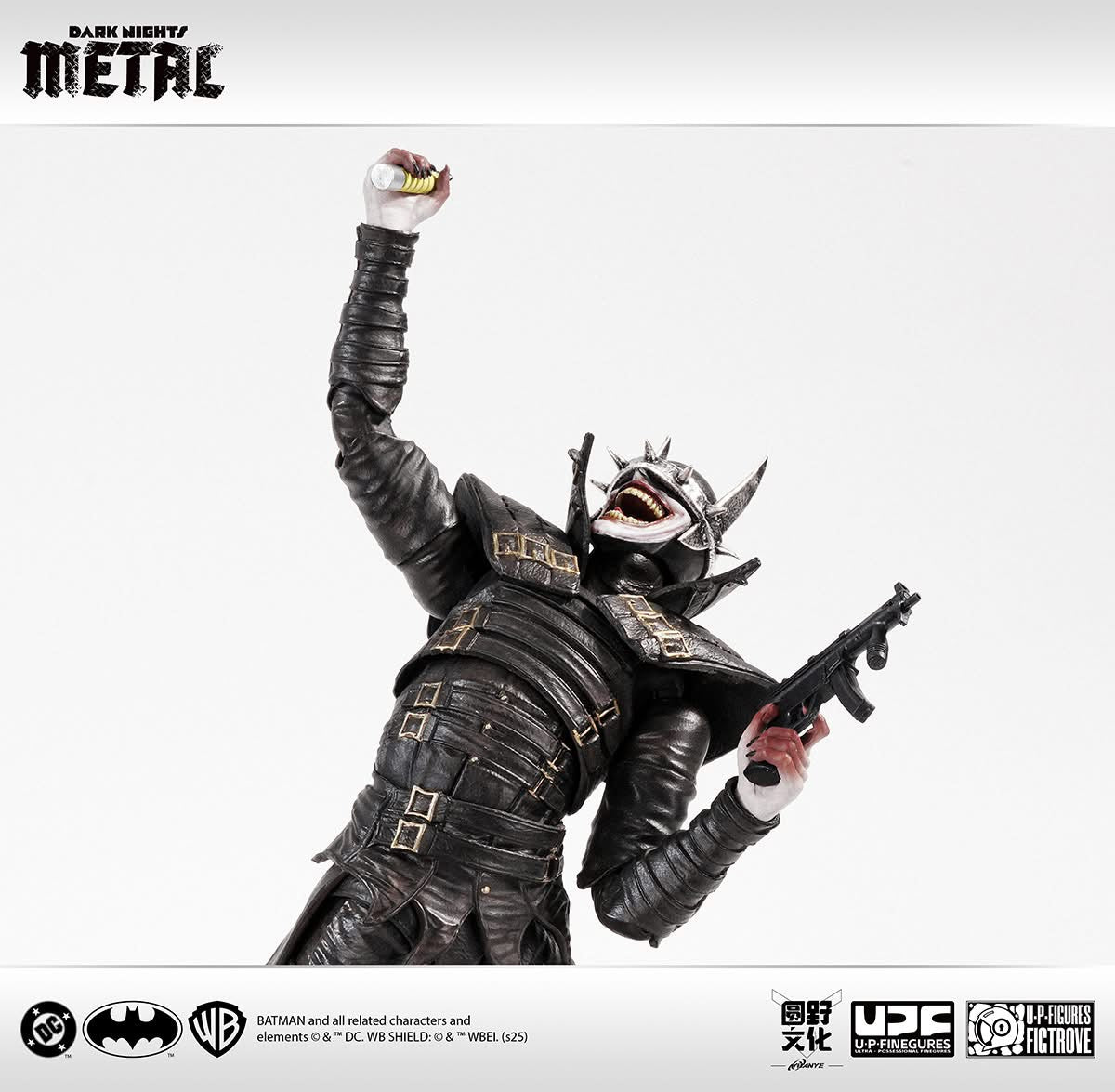 Preventa Figura The Batman Who Laughs - Death Metal marca LPZZ (UPF) DC003 escala 1/12