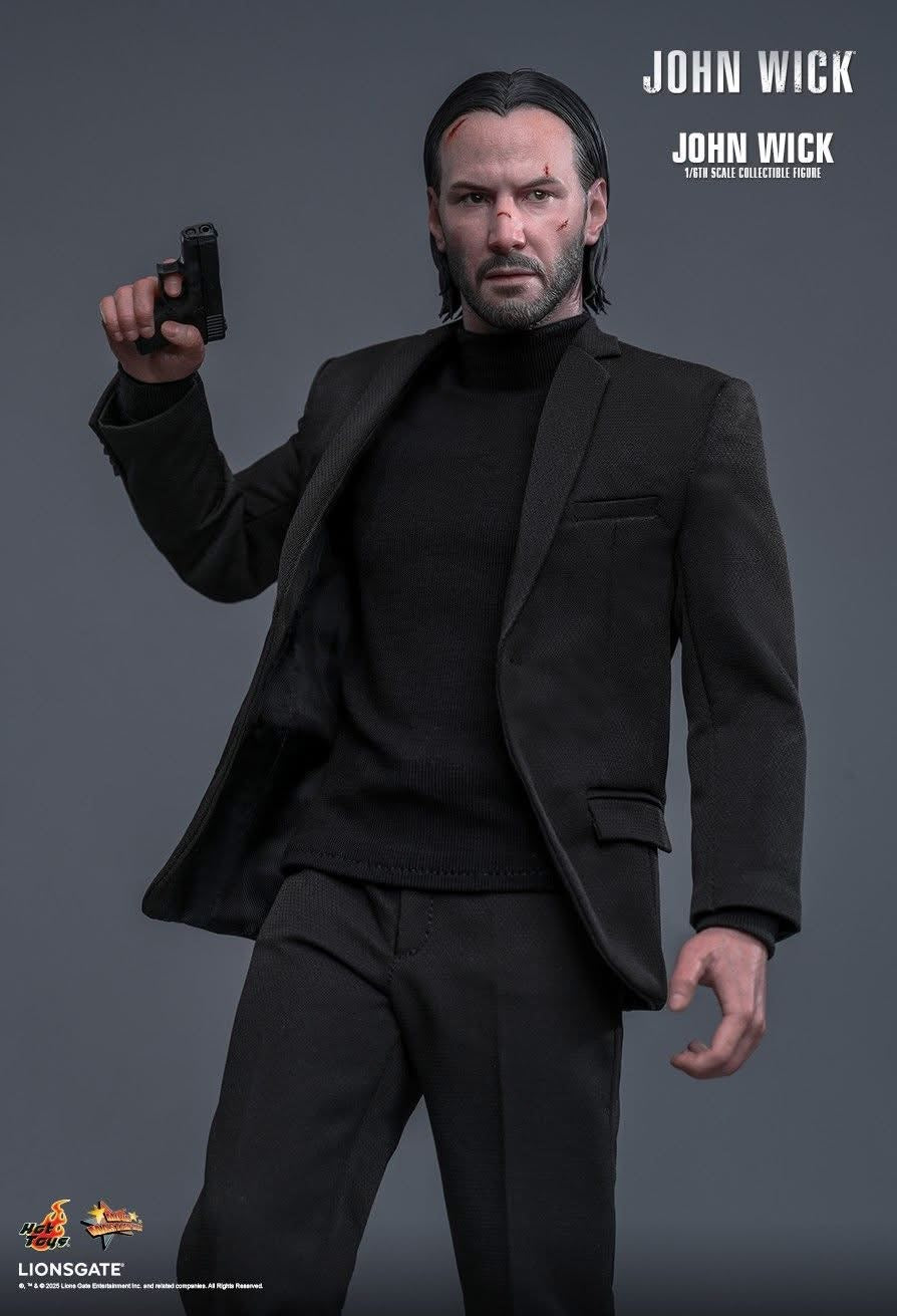 Preventa Figura JOHN WICK - John Wick marca Hot Toys MMS832 escala 1/6