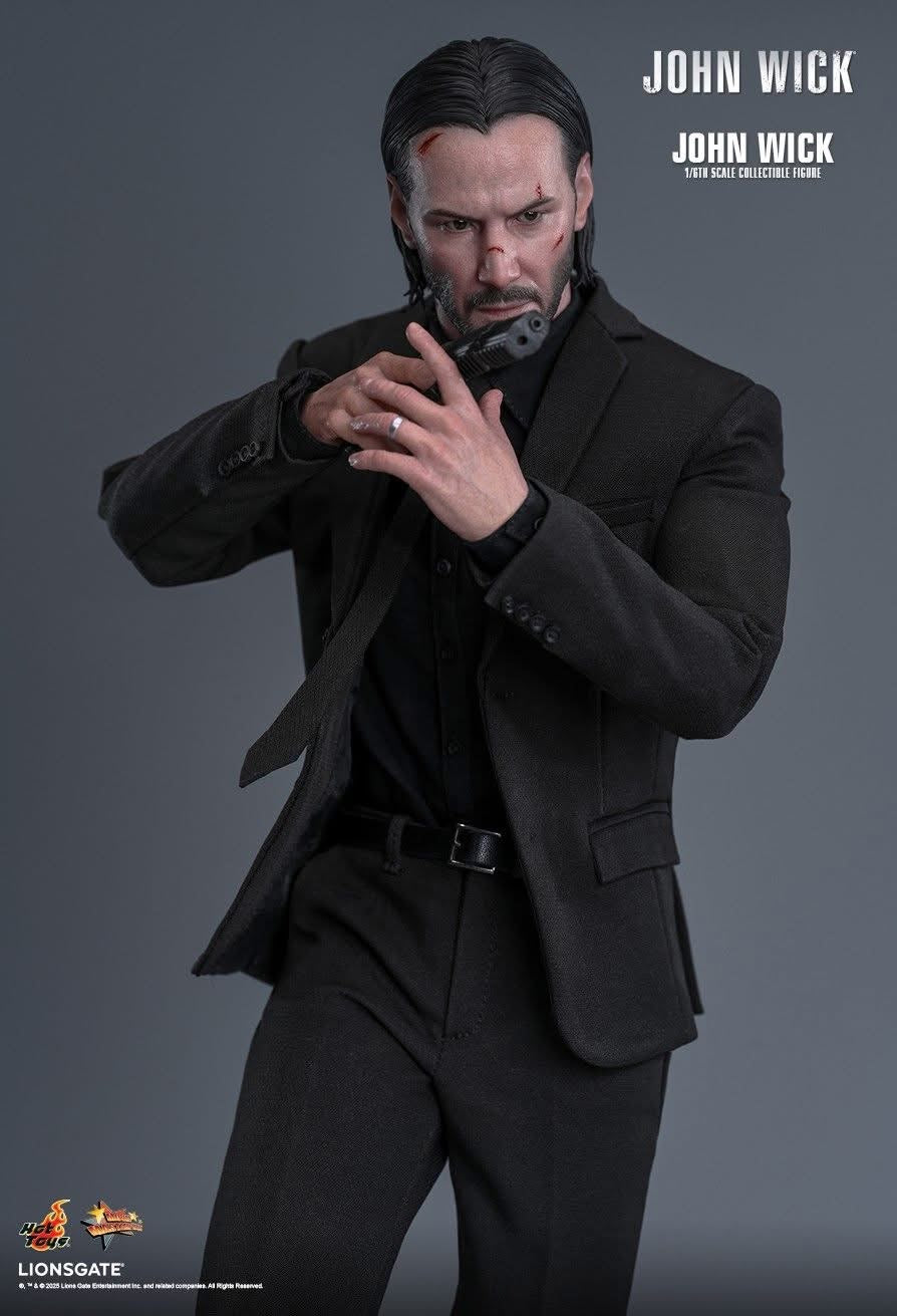 Preventa Figura JOHN WICK - John Wick marca Hot Toys MMS832 escala 1/6