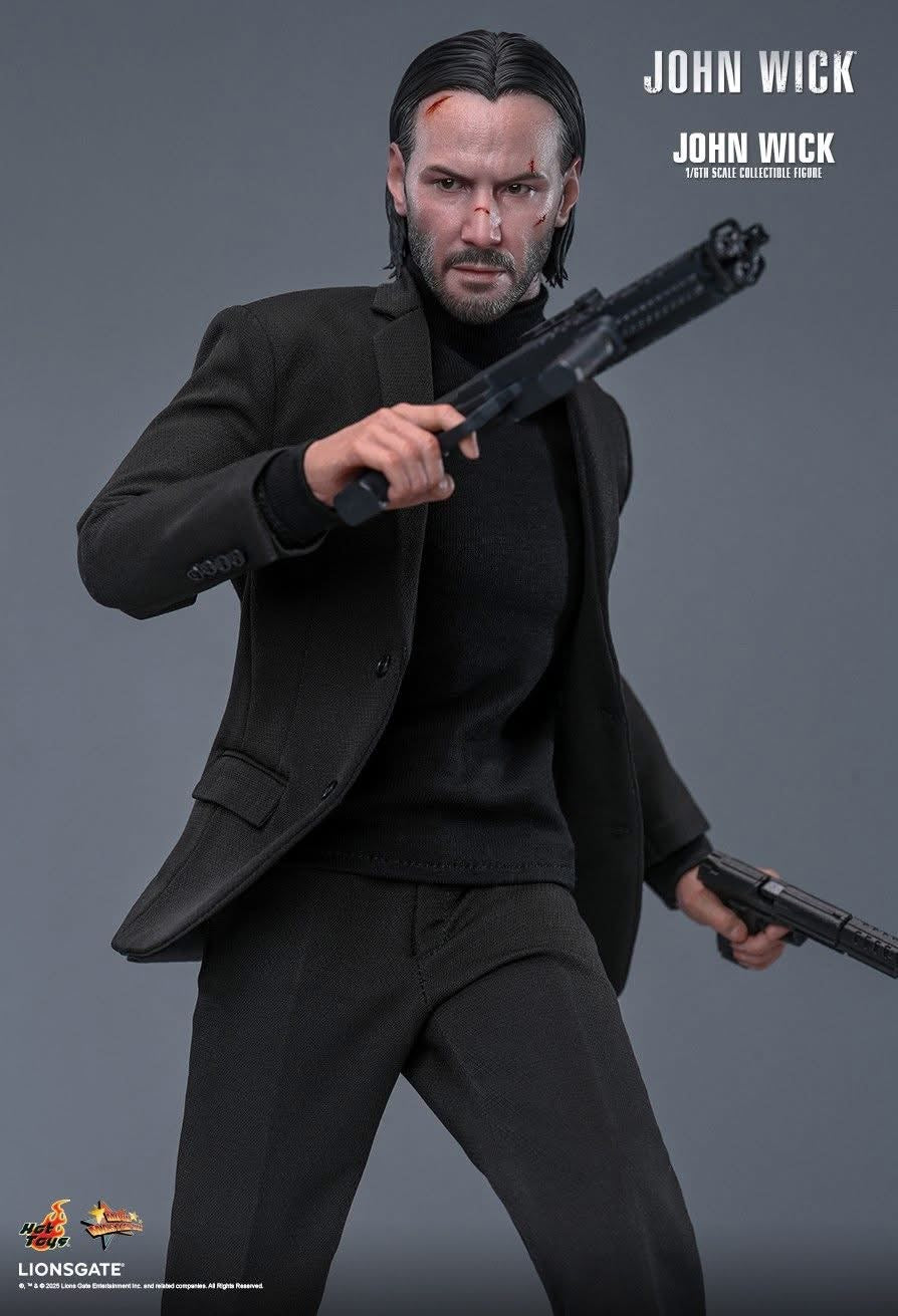 Preventa Figura JOHN WICK - John Wick marca Hot Toys MMS832 escala 1/6