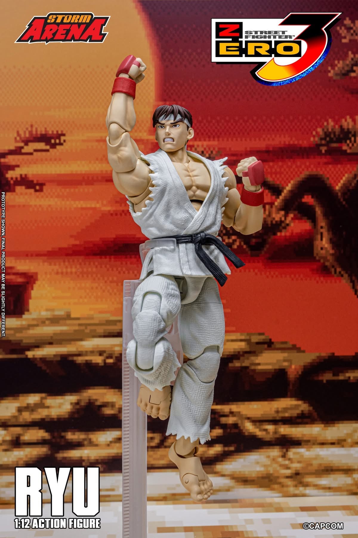 Preventa Figura RYU (Storm Arena) - Street Fighter Alpha 3 marca Storm Collectibles SFSA02 escala pequeña 1/12